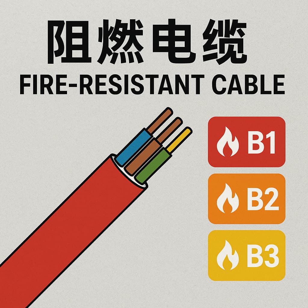 什么是阻燃电缆？？？？B1、B2、B3级的区别你相识吗？？？？