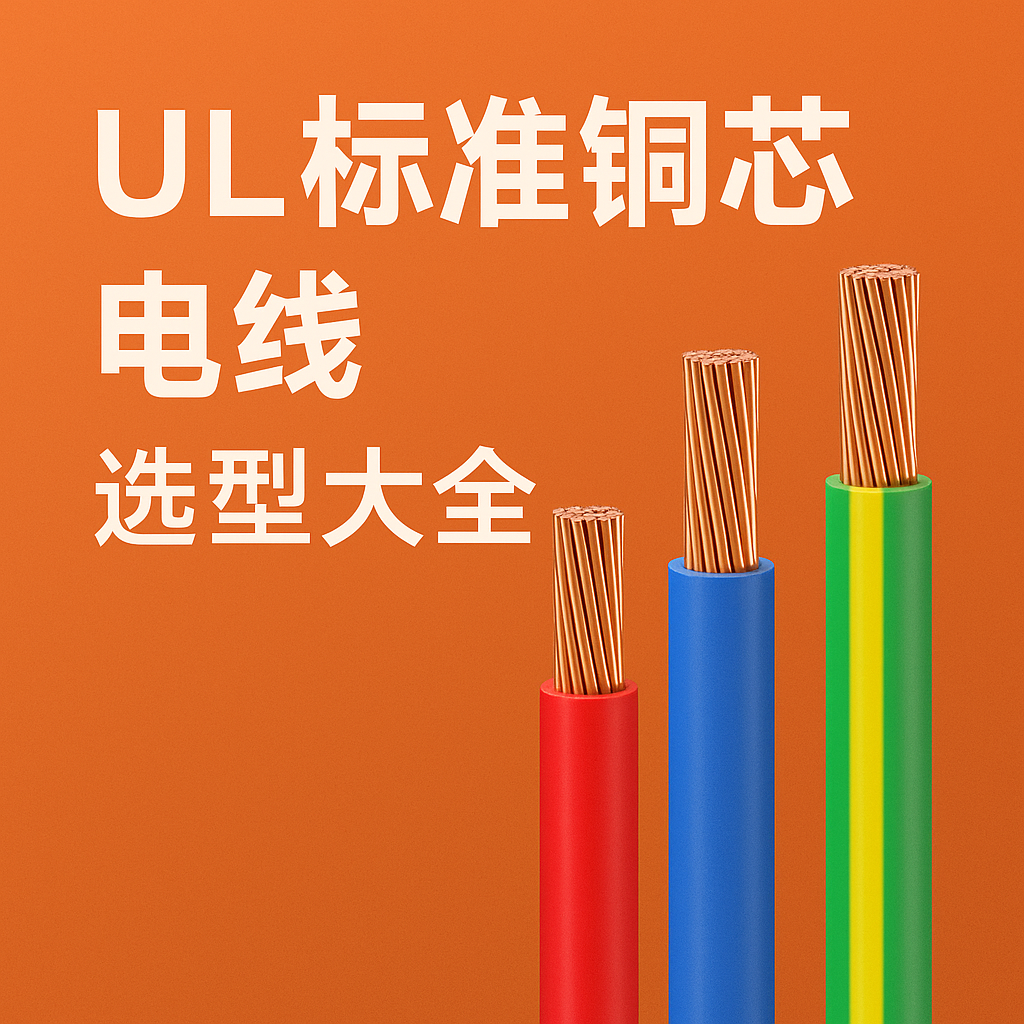 UL标准铜芯电线选型大全