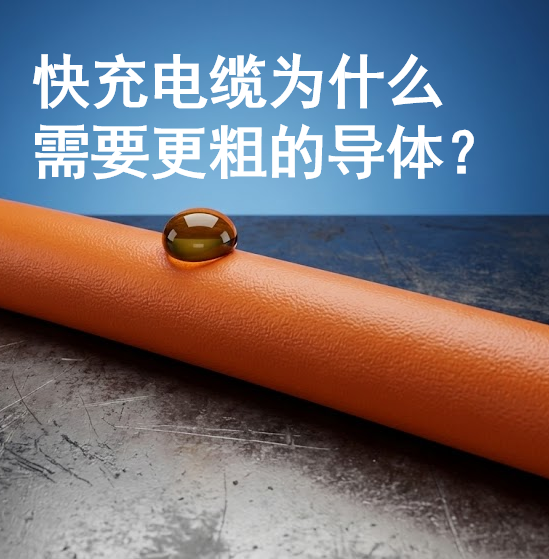 快充电缆为什么需要更粗的导体？？？？？？揭秘新能源汽车充电的“热”知识